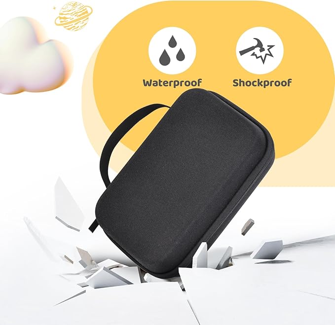 Case Compatible with 3Doodler Start+ Essentials for 3D Pen Set for Kids, Carrying Holder Fit for Printing Pens, Storage Organizer for Printing Filament Refill, Micro-USB Charger (3D-04A-Black) - Image 4