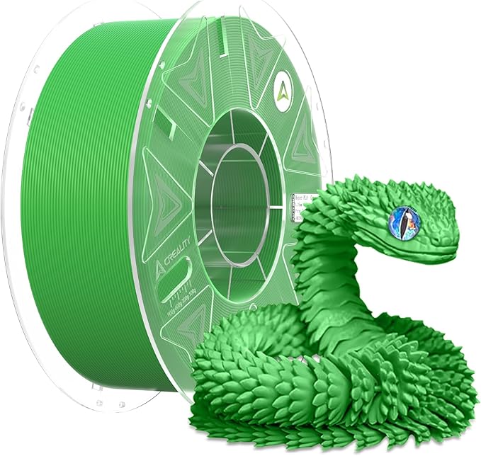 2025 Official RFID Creality Hyper PLA RFID Filament 1.75mm for K2 Plus Combo, High Speed 30-600mm/s 3D Printer Filament, 1kg(2.2lbs)/Spool Hyper PLA RFID Support CFS, for Most 3D Printers Green by Creality