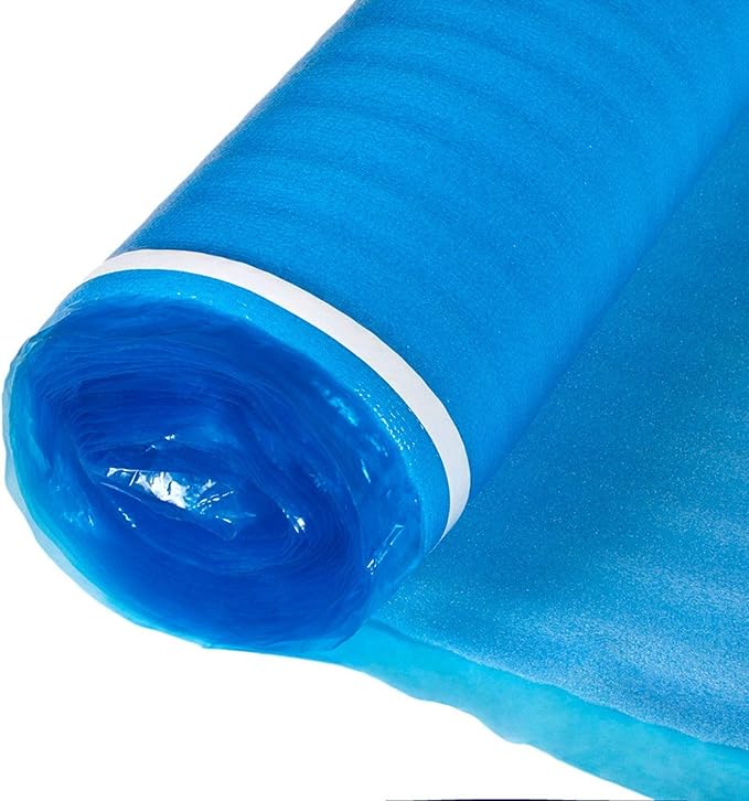 3in1 Vapor Barrier Flooring Underlayment w/Overlap and pre-Attached Tape Strip - Bestlaminate- 2mm - 100sq.ft roll by Be%24t+Laminate