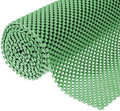 Shelf Liner Drawer Liner Non-Slip Mat Shelves Liners 12" X6.5’ Grid Pattern PVC Non-Adhesive Grip Liner Anti-Slip Mat for Kitchen Cabinets Wire Shelving Pantry Dresser Refrigerator (Green) by L7HWDP