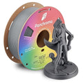 Panchroma PLA Steel Grey 3D Printer Filament, 1.75mm, 1kg Spool, Easy to Print, High Speed Printing, Tangle Free, AMS Compatible, Perfect for Toys, Decor, Miniatures, Models & Cosplay by Polymaker