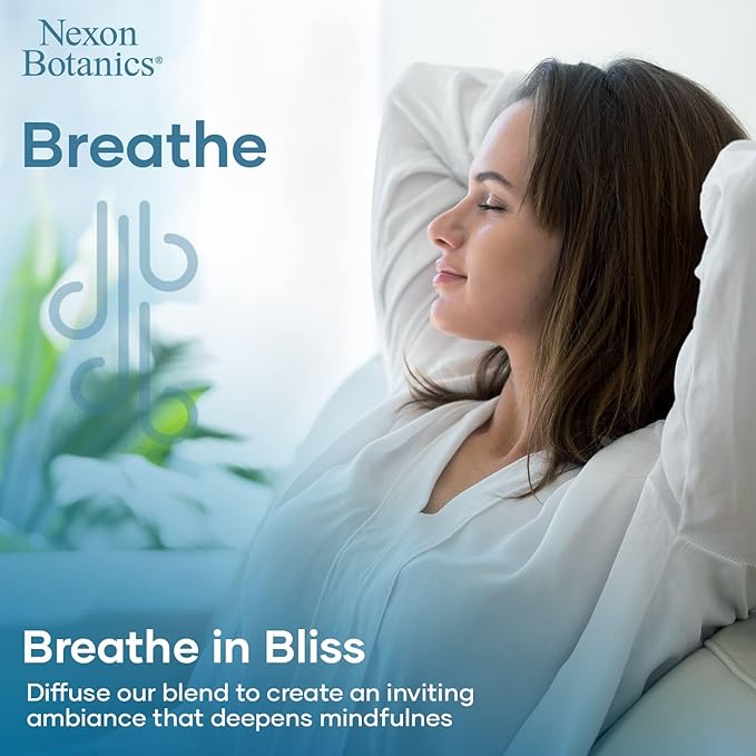 Breathe Essential Oil Blend 60 ml - Breath Sinus Relief with Menthol Oils - for Humidifiers, Diffusers, and Aromatherapy - Nexon Botanics - Image 7