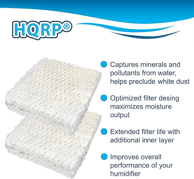 HQRP Wick Filter (4-Pack) for Sears Kenmore 14803, 14804, 14103, 14104, 14113, 14114, 14121, 14122 Humidifiers - Image 2