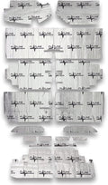 64-67 GM A-Body Floor Insulation Kit - TABA1005 by Flatline+Barriers