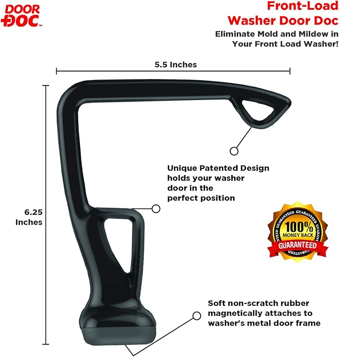 Door-Doc. Your washing machine NEEDS this, your family deserves fresh laundry, free of odor causing moisture! Stop washer odors for GOOD Simple fix for an enormous issue - Image 5