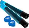 The Original Monster Prism Playmat Tube (Blue 2pk) -Easy In and Out Case Design, Holder Won't Roll Off Surfaces-TCG Game Mat Storage Compatible with MTG Magic: The Gathering & other Trading Card Games by Monster