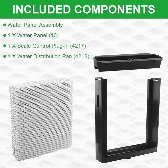 4793 Humidifier Maintenance Kit for AprilAire Whole-House Humidifier 550 558 550A with Water Panel Model No. 10 Humidifier Replacement Filter - Image 5
