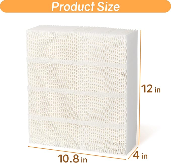 1043 Essick Humidifier Wick Filter for AIRCARE Air EP9500 EP9700 EP9800 EP9 EP9R EP9R500 EP9R700 EP9R800 800821000 826000 826600 831000 Fit Bemis Space Saver 800 8000 Series Evaporative - 2 Pack - Image 4