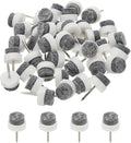 PATIKIL 14 mm Nail-on Felt Pads, 72 Pcs Round Felt Furniture Sliders Pads Heavy Duty Floor Protectors for Wooden Chair Sofa Cabinet Table Leg Feet Hardwood Floors, White by PATIKIL