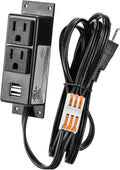 Gun Safe Power Outlet Kit, Briidea Gun Safe Accessory Electrical Outlet with USB for Interior Dehumidifiers and Lights by briidea