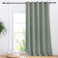 NICETOWN Window Blackout Curtain Panel for Living Room, Sage Green, 1 Panel, 70 x 95 inch, Thermal Insulated Blackout Drape/Drapery for Loft, Guestroom by NICETOWN
