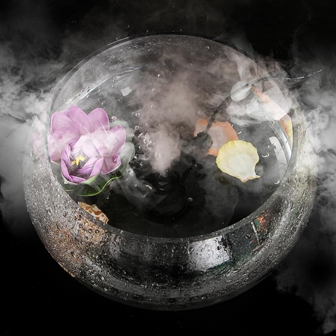 AGPTEK 400mL/H Original Mini Mist Maker Fogger Water Pond Garden Fountain Fogger Indoor Outdoor Fountain Accessories Fog Machine Atomizer Air Humidifier - Image 9