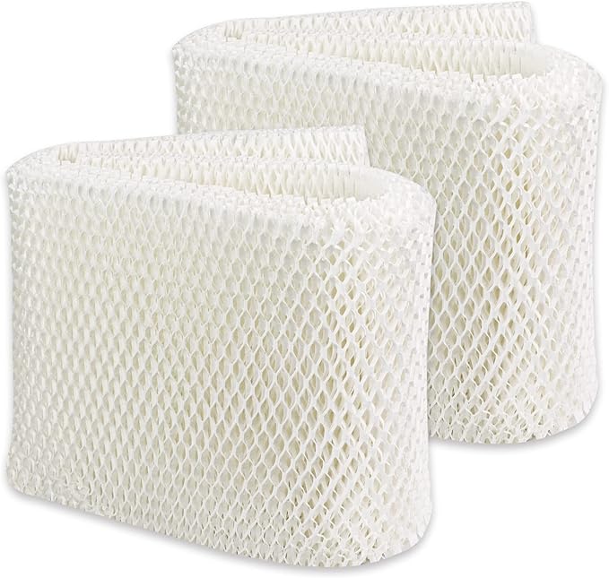 Funmit MAF2 Humidifier Wick Filter (2 Pack) Replacement Compatible with Essick Air AIRCare MoistAIR MA0800, MA0600, MA0601 and Kenmore 15408, 17006, 29706, 29988 Series Humidifiers by Funmit