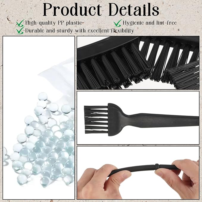 6 Pack Small Cleaning Brush Set Anti Static Small Cleaning Brushes for Tight Spaces, Electronics, Computer Keyboards, Laptops, Sewing Machines, and More - Image 3