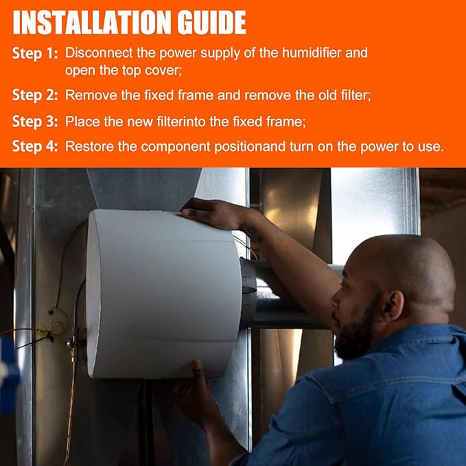 4750 Humidifier Maintenance Kit Compatible with Aprilaire No. 35 Water Panel Humidifier Replacement for Whole Home Humidifier Models 600, 600A, 600M 700 768 - Image 6