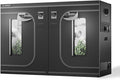AC Infinity CLOUDLAB 816 Advance Grow Tent, 120"x60"x80" Thickest 1 in. Poles, Highest Density 2000D Diamond Mylar Canvas, 10x5 for Hydroponics Indoor Growing by ACInfinity