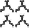 CozyCabin 4Pcs Double Reptile Mister Nozzles, 1/4'' Reptile Misting Spray Nozzle 360 Degree Adjustable Detachable Nozzle - Fine Mist Fogger for Terrarium, Aquarium Rainforest by CozyCabin