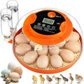 18 Egg Incubator for Chicken Eggs, Automatic Egg Turning and Humidity Control Incubator for Hatching Eggs Chicken Duck Quail Goose Peacock Turkey for Home Classroom Lab by Onsju