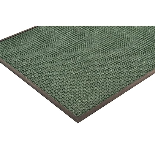 NoTrax 166 Guzzler™ Rubber-Backed Entrance Mat, for Home or Office 3' X 4' Hunter Green - Image 4