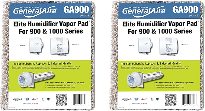 2-PK- GeneralAire GA900/GA19 Humidifier Water Filter For GeneralAire 900 & 1000 Humidifiers - GFI #7919 by GeneralAire