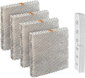 P1101045 10 Humidifier Water Panel Evaporator Replacement Compatible with Aprilaire H510EZ1A 4793 Humidifier Filter or 500 500A 500M 558 110 220 9 1/2" x 9 3/4" x 1 5/8" 4-Pack by Unknown