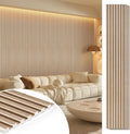 96 * 6 8-Pack WPC Solid Interlocking Grille,White Oak by LARWORKS