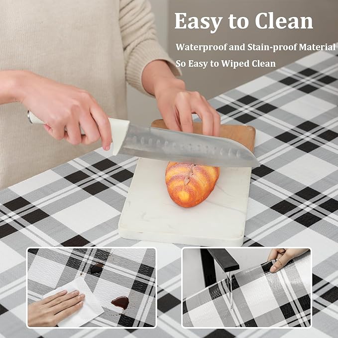 Drawer Shelf Liner for Kitchen Cabinets, Non Adhesive Slip Resistant Shelf Paper Easy to Clean, Strong Grip Thickened Waterproof Washable Mats for Pantry, Shelves, Dresser (Black, 17.5 in x 20 FT) - Image 5