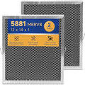 5881 Dehumidifier Filter MERV 8 Washable Compatible with Whole-House Dehumidifiers Models E100 E080 8192A and Dehumidifying Ventilator 8192A Replacement Filter 2 Packs by Unknown