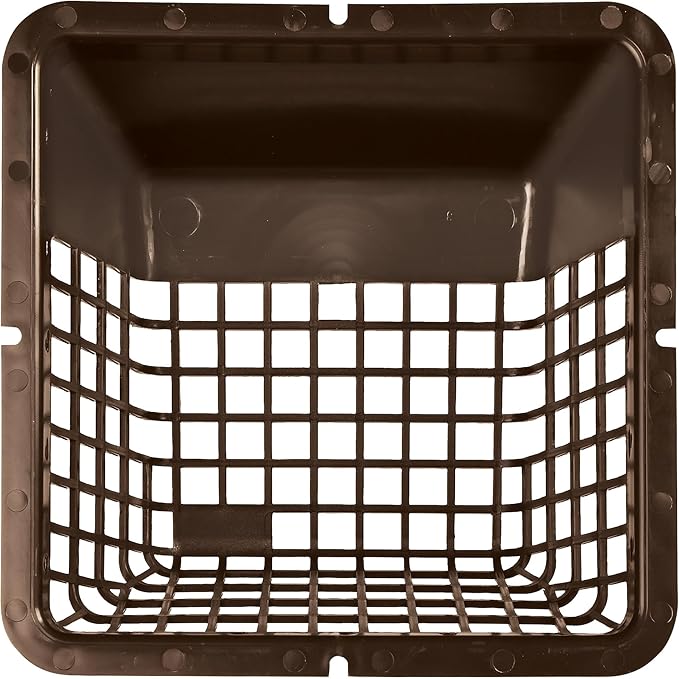 Deflecto Universal Bird Guard Dryer Vent Cover, For Use with 4 Inches Clothes Dryer Vents, Brown (UBGBB) - Image 7