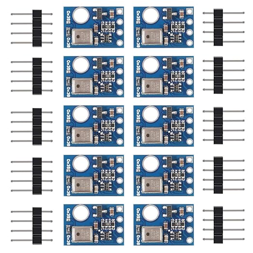 10PCS AHT10 High Precision Digital Temperature and Humidity Sensor Measurement Module I2C Communication Replace DHT11 SHT20 AM2302 by UMLIFE