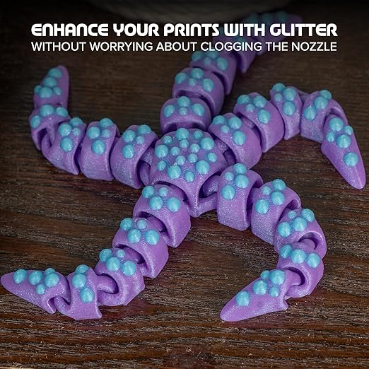 Polymaker Panchroma Celestial PLA Filament, Celestial Purple 1.75mm 3D Printing Filament, Shiny Glittering 3D Printer PLA Filament, Fit Most FDM 3D Printers, 1kg Spool (2.2lbs) - Image 3