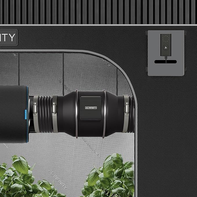 AC Infinity CLOUDLINE PRO S4, Quiet 4” Inline Duct Fan with Speed Controller – EC Motor Ventilation Exhaust Fan for Heating Cooling Booster, Grow Tents, Hydroponics - Image 7