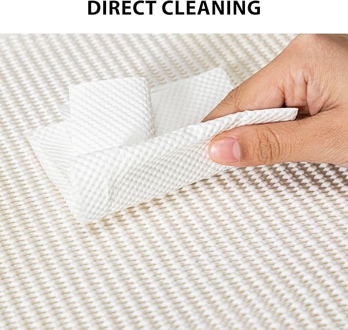 Shelf Liners for Cabinets-Drawer Liner Cabinet Liners for Shelves Kitchen,Non-Adhesive,Non-Slip,Grayish White,12 x 48 inch - Image 4