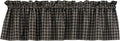Sturbridge Black Valance 72" x 14" by ParkDesigns
