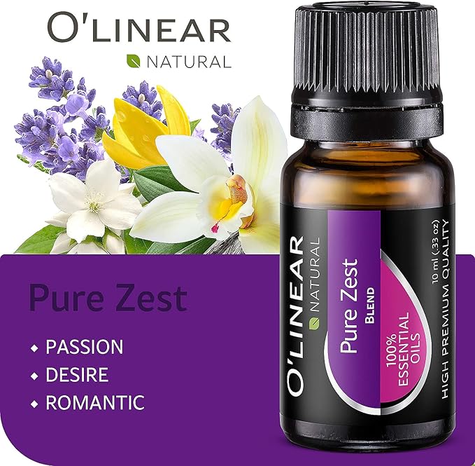 O'linear Essential Oils 6 Blends Set - Perfect for Humidifiers and Diffusers, Aromatherapy Diffuser Oils Scents, Essential Oil Kit for Home Use, Essential Oil Pack with Various Scents - Image 7