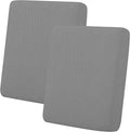Easy-Going Stretch Individual Loveseat Couch Cushion Cover Sofa Cushion Furniture Protector Sofa slipcover Soft Flexibility with Elastic Bottom (2-Piece Loveseat Cushion Cover, Light Gray) by Easy-Going