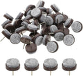 PATIKIL 22 mm Nail-on Felt Pads, 72 Pcs Round Felt Furniture Sliders Pads Heavy Duty Floor Protectors for Wooden Chair Sofa Cabinet Table Leg Feet Hardwood Floors, Brown by PATIKIL
