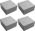 Co. 8" x 8" x 4" Weather & Dust Proof PS Plastic Junction Conduit Box, Electronics enclosure 4 PACK by DJCSupplyCompany