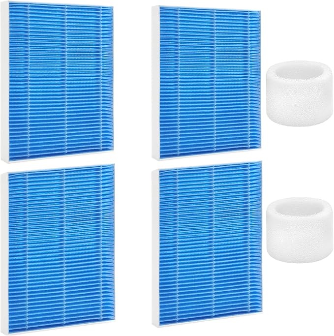 4-Pack Replacement Humidifier Filters Compatible with LEVOIT Superior 6000S Smart Evaporative Humidifier + 2-Pack Top Fill Humidifier Replacement Filters Compatible with LEVOIT Humidifiers by Gazeer