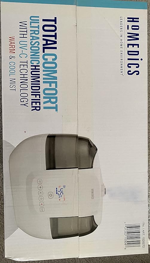 HoMedics TotalComfort Ultrasonic Humidifier with UV-C Technology - Image 2