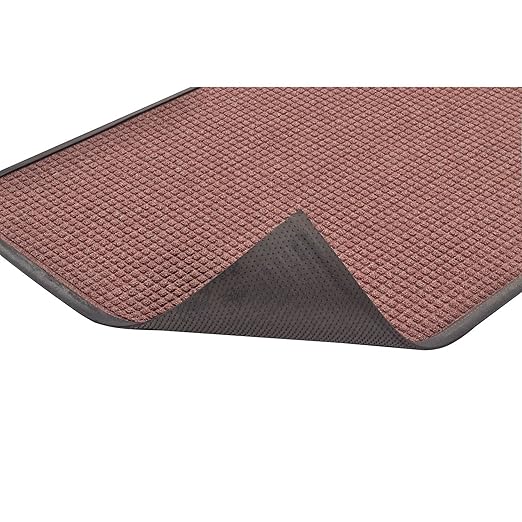 NoTrax 166 Guzzler™ Rubber-Backed Entrance Mat, for Home or Office 4' X 6' Burgundy - Image 2