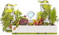 LeGrow Home Garden, Enjoy The Natural Landscape Daily, Automatic LED Grow Light, 7 Days Watering Free Ecosystem, Modular Design Fits Any Space, Write, [Plants NOT Included]. by LeGrow