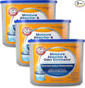 Arm & Hammer Fragrance Free Refillable Moisture Absorber and Odor Eliminator 14 oz. Tub by ARMHAMMER