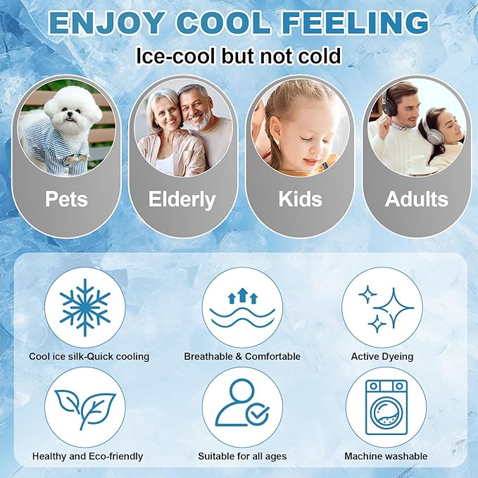 OTOB Cooling Dog Couch Cover Ice Silk Fiber, Washable & Non Slip Sofa Slipcovers Pet Mat, Soft Dog Bed Couch Cover Cooling Mat, Durable Pet Friendly Furniture Protectors, All Seasons (Gray, 36"*70") - Image 5