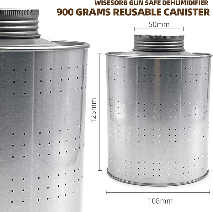 900 Gram 3 Pack Dehumidifiers for Home, Rechargeable Gun Safe Dehumidifier, Gun Safe Accessories 2 LBS Dehumidifier for Basement, Closet, Garage, Safe, Car, Moisture Absorbers Desiccants - Image 7