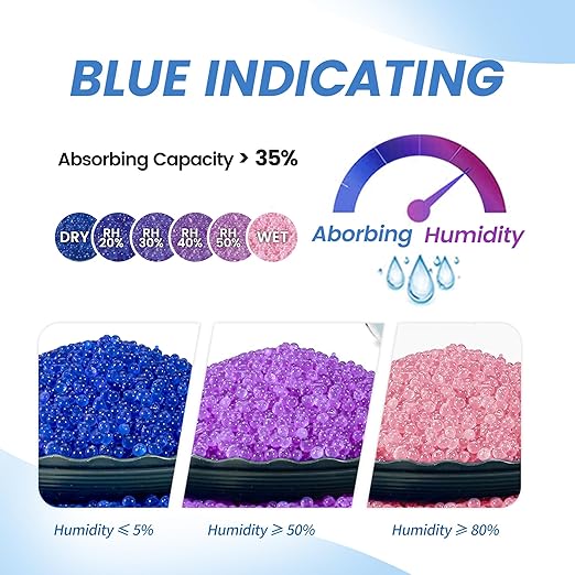 30 Packs 100 Gram Silica Gel Packets, Desiccant Packs for Storage, Moisture Absorber Packs for Moisture Control - Image 5