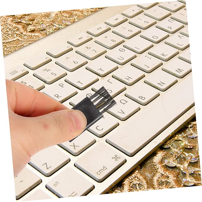 48pcs Electric Shaver Razor Cleaning Brush Cleaning Tool for Keyboard Gap Humidifier Trimmer Beard Hair Small Razor Brush Clipper Cleaner Replacement - Image 8