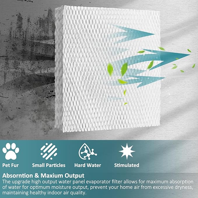 MaxLLTo Pack of 2 Replacement Humidifier Filter Compatible for Totaline P110-1045 Models (9-1/2" x 10" x 1-1/2") - Image 6