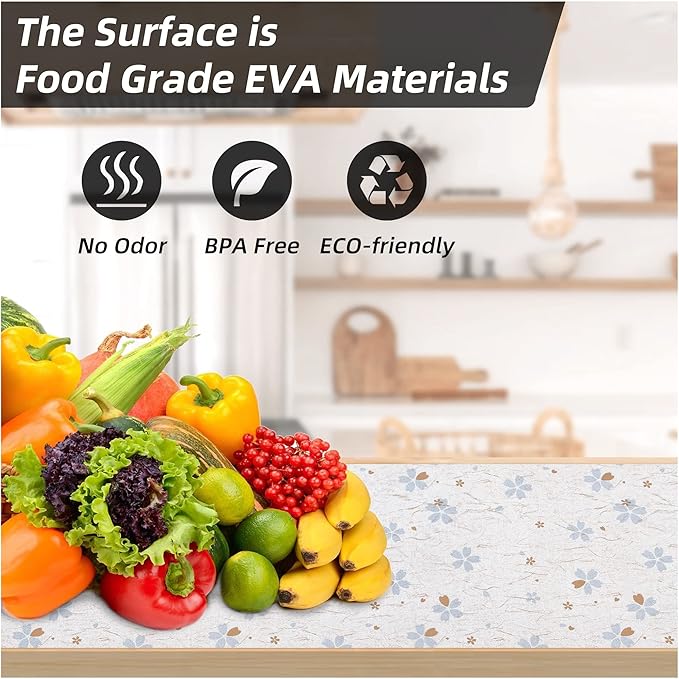12Inch by 30FT Shelf Liner for Kitchen Cabinets Non Adhesive Kitchen Drawer Liner - Image 7