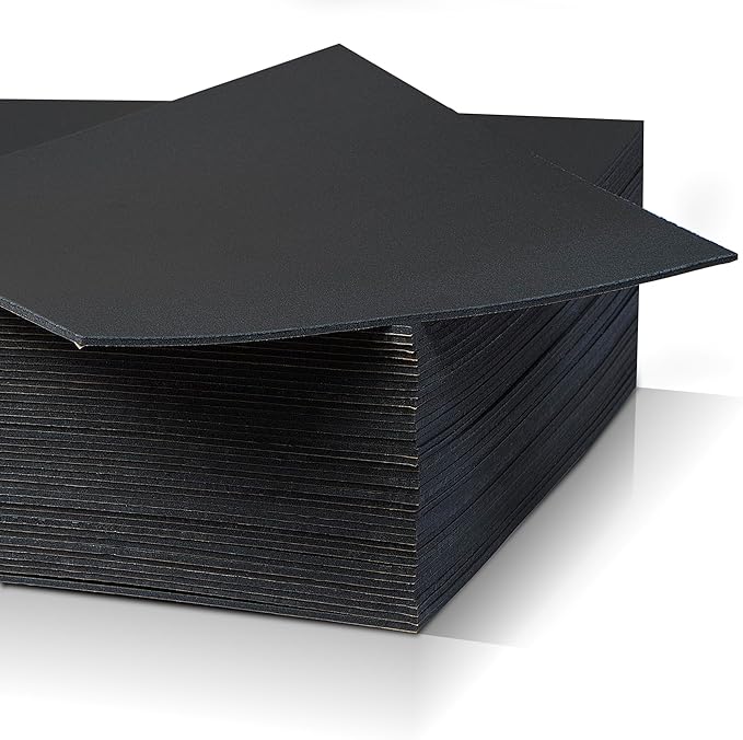 Siless Liner 157 mil (4 mm) 51 sqft Car Sound Deadening Closed Cell Foam & Heat Insulation mat - PE Foam Sound Deadener Material & Heat Barrier by SILESS